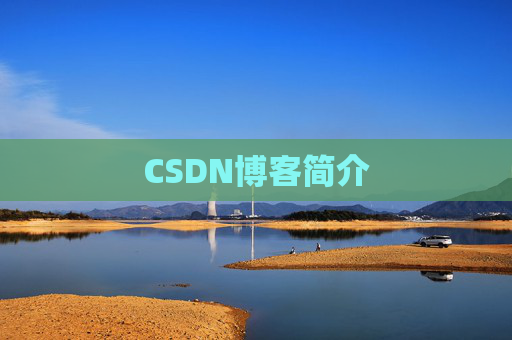 CSDN博客简介